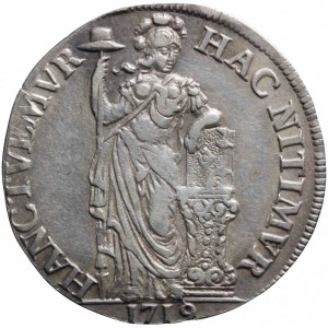 Реверс монеты Голландская республика, ½ гульдена, 1719