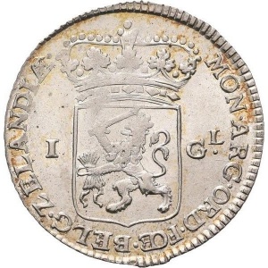 Аверс монеты Голландская республика, 1 гульден, 1763-1765