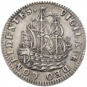 Реверс монеты Голландская республика, 6 стюверов, 1702-1767