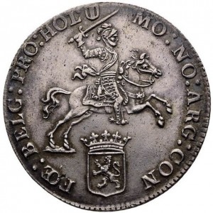 Аверс монеты Голландская республика, ½ дукатона, 1765-1792
