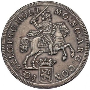 Реверс монеты Голландская республика, 1 дукатон, 1734-1793