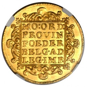 Реверс монеты Голландская республика, 1 дукат, 1702-1792