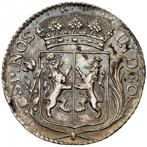 Аверс монеты Голландская республика, 1 дуит, 1752