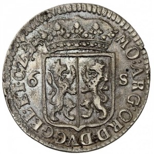 Аверс монеты Голландская республика, 6 стюверов, 1705-1734
