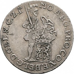 Аверс монеты Голландская республика, 1 серебряный дукат, 1701-1785
