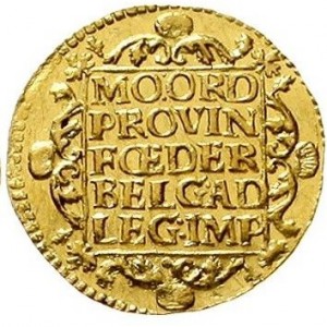 Реверс монеты Голландская республика, 1 дукат, 1708-1793