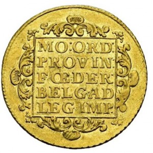 Реверс монеты Голландская республика, 2 дуката, 1715-1761