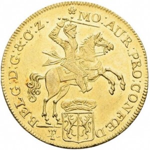 Аверс монеты Голландская республика, 14 гульденов, 1750-1762