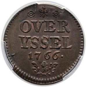 Реверс монеты Голландская республика, 1 дуит, 1766-1769