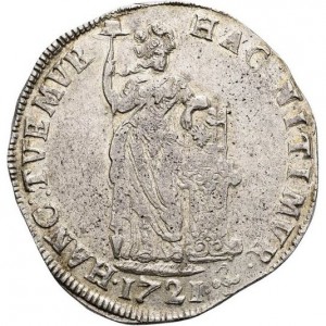Реверс монеты Голландская республика, 3 гульдена, 1719-1727