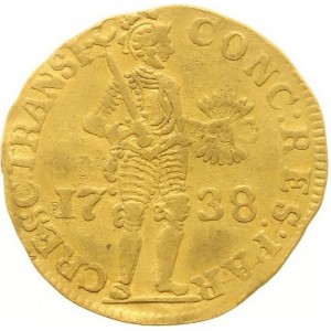 Аверс монеты Голландская республика, 1 дукат, 1733-1748
