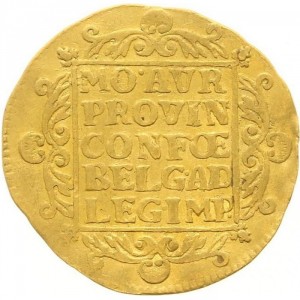 Реверс монеты Голландская республика, 1 дукат, 1733-1748