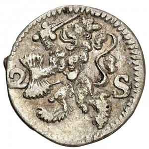 Реверс монеты Голландская республика, 2 стювера, 1702-1714