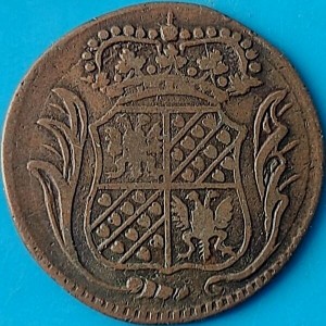 Аверс монеты Голландская республика, 1 дуит, 1770-1772