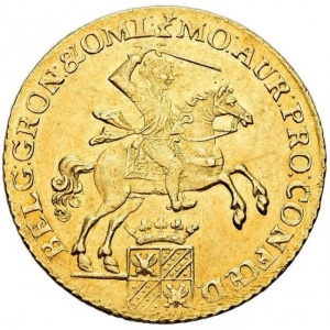 Аверс монеты Голландская республика, 14 гульденов, 1761