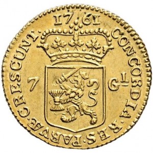 Реверс монеты Голландская республика, 7 гульденов, 1749-1763