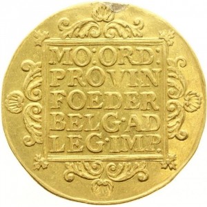 Реверс монеты Голландская республика, 2 дуката, 1716-1780