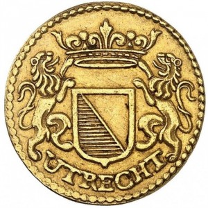 Аверс монеты Голландская республика, 1 дуит, 1659-1680