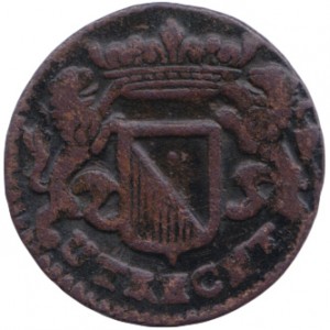 Аверс монеты Голландская республика, 1 дуит, 1681-1690
