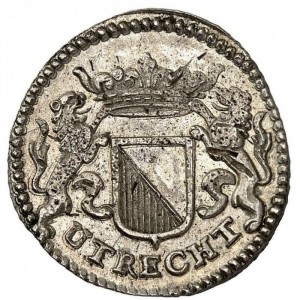 Аверс монеты Голландская республика, 1 дуит, 1687-1691