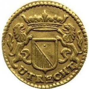 Аверс монеты Голландская республика, 1 дуит, 1687-1691