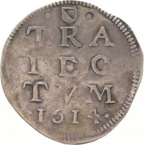 Реверс монеты Голландская республика, 2 стювера, 1614-1619