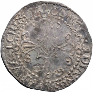 Реверс монеты Голландская республика, ½ шеллинга, 1627