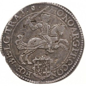 Аверс монеты Голландская республика, ½ серебряного райдера, 1659-1672