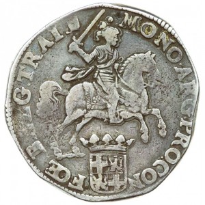 Реверс монеты Голландская республика, ½ серебряного райдера, 1679-1680