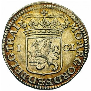 Аверс монеты Голландская республика, 1 гульден, 1697-1698