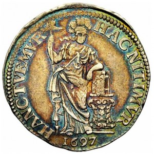 Реверс монеты Голландская республика, 1 гульден, 1697-1698