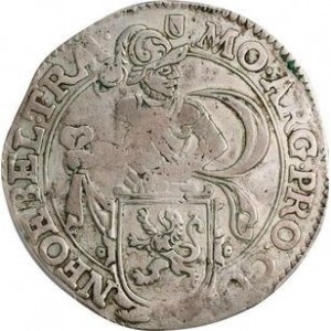 Аверс монеты Голландская республика, ½ рейксдальдера, 1650-1668