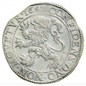 Реверс монеты Голландская республика, 1 дальдер, 1636-1667