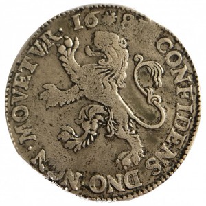 Реверс монеты Голландская республика, 1 дальдер, 1679-1683