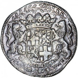 Аверс монеты Голландская республика, 1 дальдер, 1685-1692