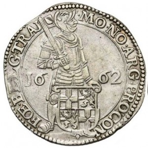 Аверс монеты Голландская республика, 1 серебряный дукат, 1659-1674