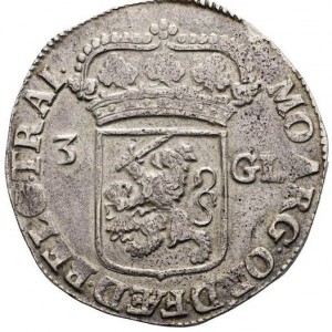 Аверс монеты Голландская республика, 3 гульдена, 1693-1697