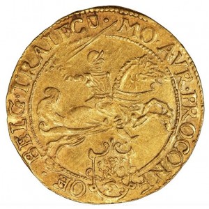 Аверс монеты Голландская республика, ½ золотого райдера, 1606-1644