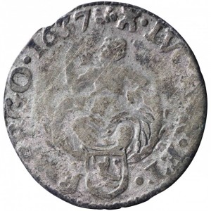 Реверс монеты Голландская республика, 1 дуит, 1625-1637