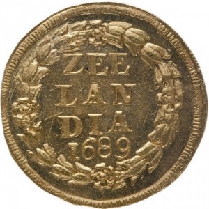 Аверс монеты Голландская республика, 1 дуит, 1681-1689