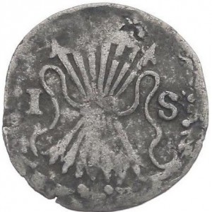 Аверс монеты Голландская республика, 1 стювер, 1614-1629
