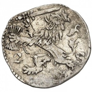 Реверс монеты Голландская республика, 2 стювера, 1614-1675