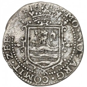 Аверс монеты Голландская республика, ½ шеллинга, 1601-1604