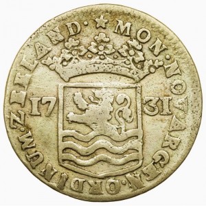 Аверс монеты Голландская республика, 6 стюверов, 1672-1738