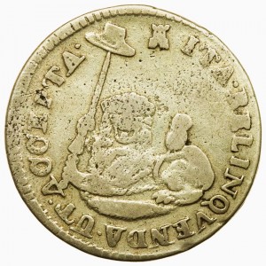 Реверс монеты Голландская республика, 6 стюверов, 1672-1738