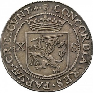 Реверс монеты Голландская республика, 10 стюверов, 1613