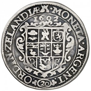 Аверс монеты Голландская республика, ⅓ дальдера, 1602
