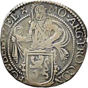 Аверс монеты Голландская республика, ½ дальдера, 1609-1653