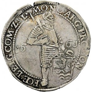 Аверс монеты Голландская республика, ½ рейксдальдера, 1609-1662