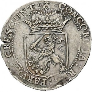 Реверс монеты Голландская республика, ½ рейксдальдера, 1609-1662